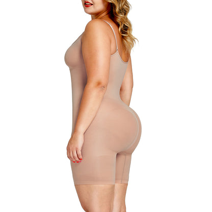 Seamless Shape Mid Thigh Bodysuit