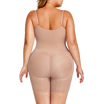 Seamless Shape Mid Thigh Bodysuit