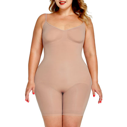 Seamless Shape Mid Thigh Bodysuit