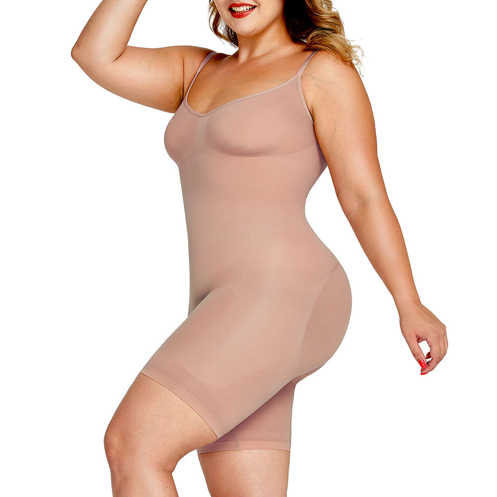 Seamless Shape Mid Thigh Bodysuit