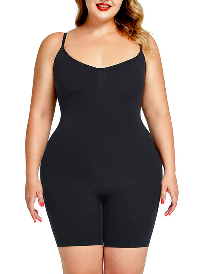 Seamless Shape Mid Thigh Bodysuit