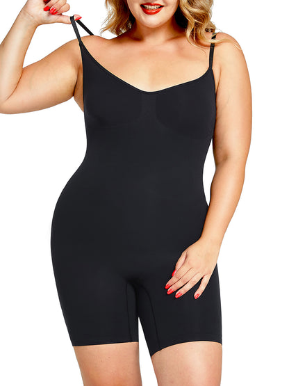 Seamless Shape Mid Thigh Bodysuit