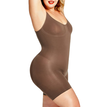 Seamless Shape Mid Thigh Bodysuit