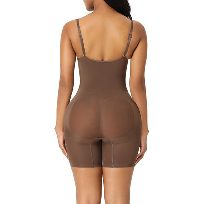 Seamless Shape Mid Thigh Bodysuit