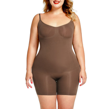 Seamless Shape Mid Thigh Bodysuit