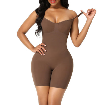 Seamless Shape Mid Thigh Bodysuit