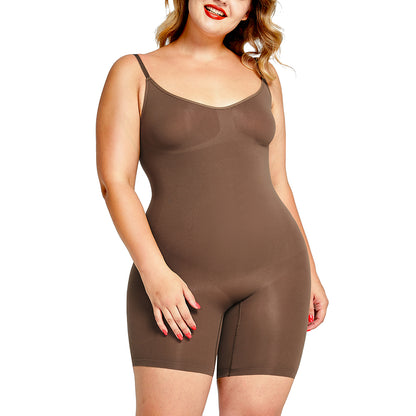 Seamless Shape Mid Thigh Bodysuit