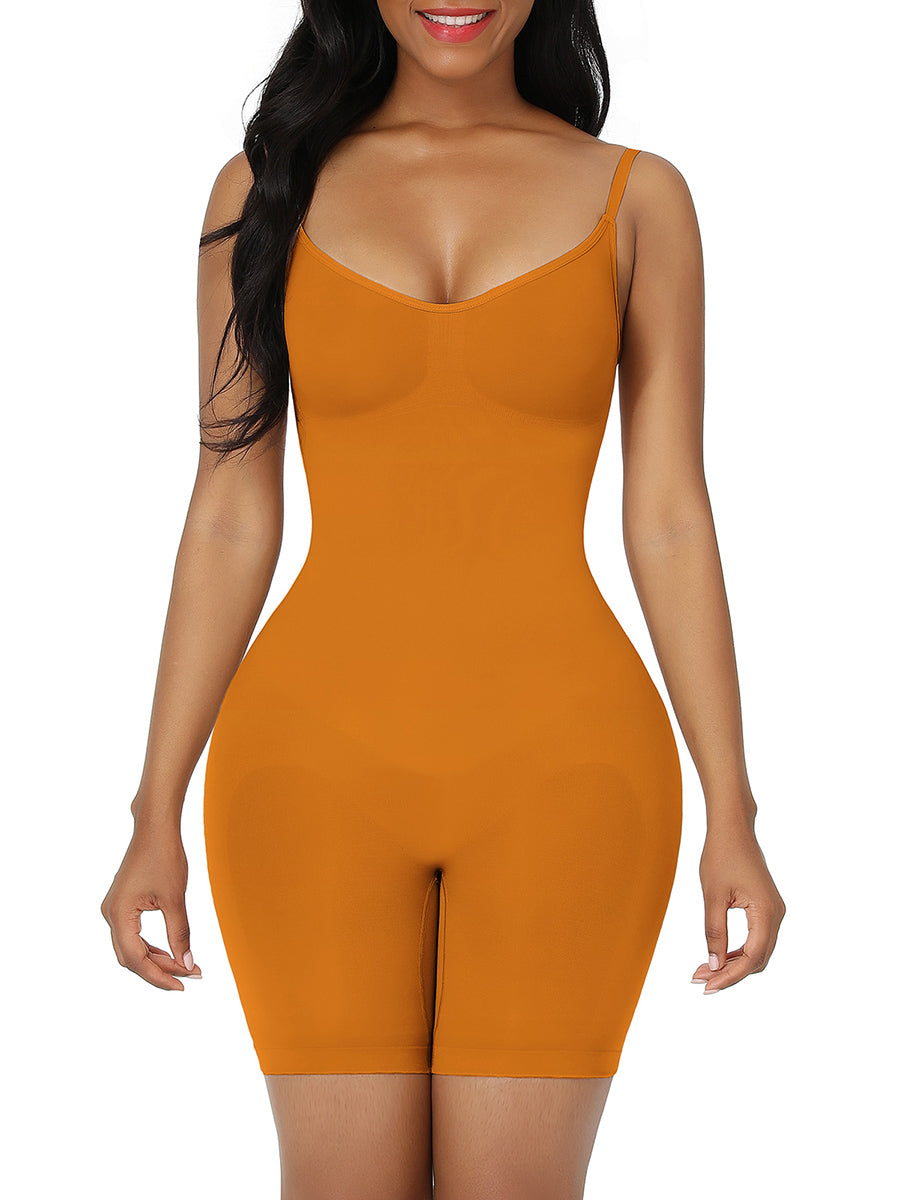 Seamless Shape Mid Thigh Bodysuit