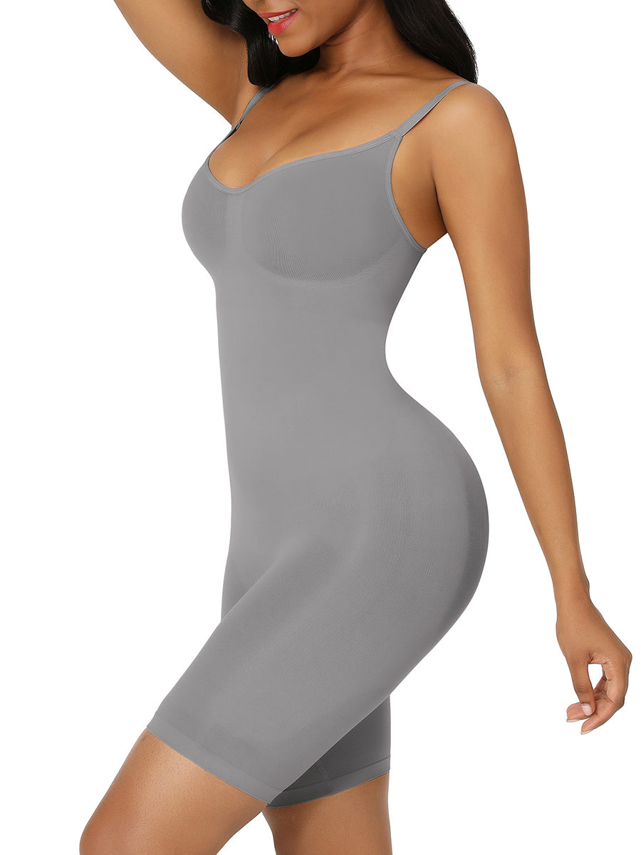 Seamless Shape Mid Thigh Bodysuit