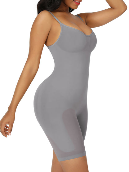 Seamless Shape Mid Thigh Bodysuit