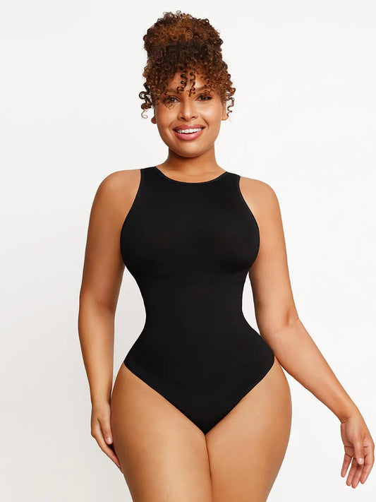 Seamless Shape Racer Thong Bodysuit