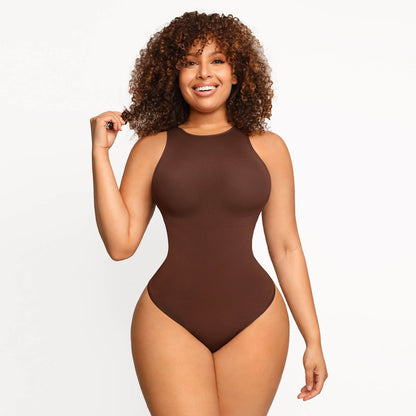 Seamless Shape Racer Thong Bodysuit