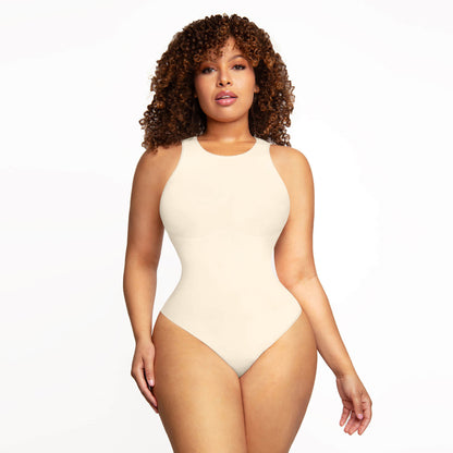 Seamless Shape Racer Thong Bodysuit