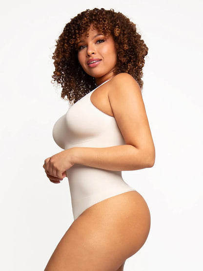 Seamless Shape Racer Thong Bodysuit