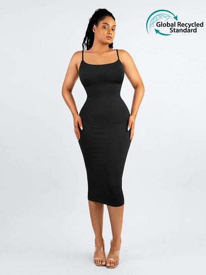 Soft Snatched Bodycon Midi Dress