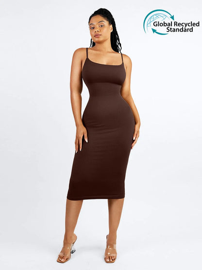 Soft Snatched Bodycon Midi Dress